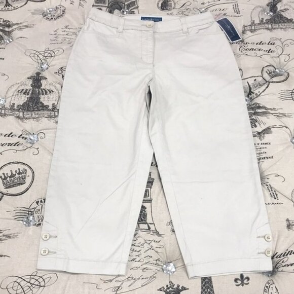 Karen Scott Petite Tummy-Control Capri Pants - Picture 3 of 7